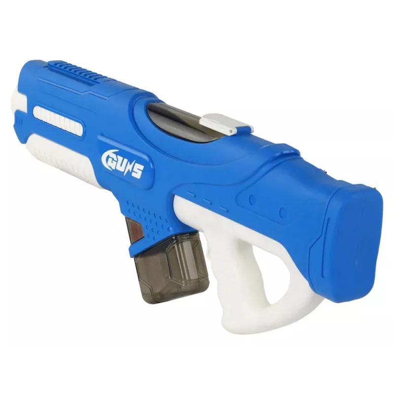 LEAN TOYS Pistola de água grande azul 750ml com óculos de proteção