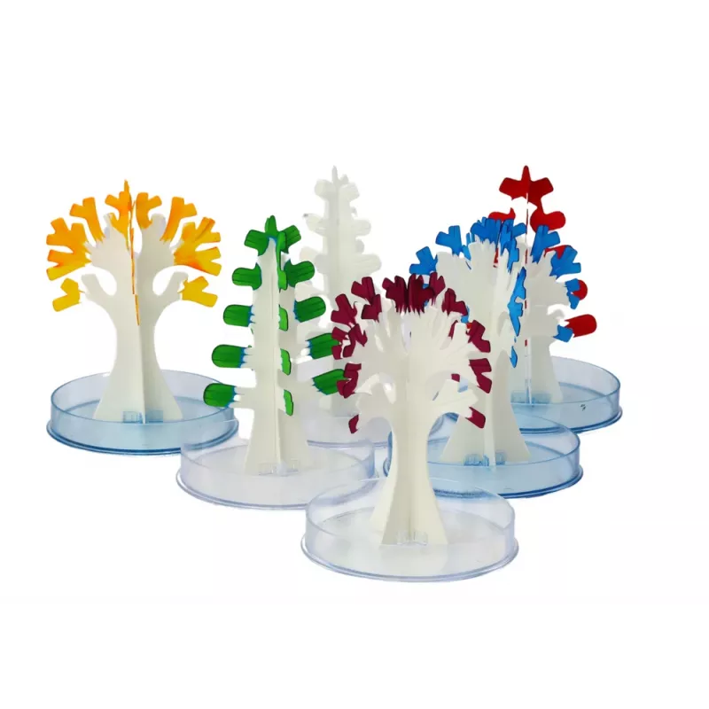 LEAN TOYS Conjunto criativo de aprendizagem para cultivar árvores de cristal
