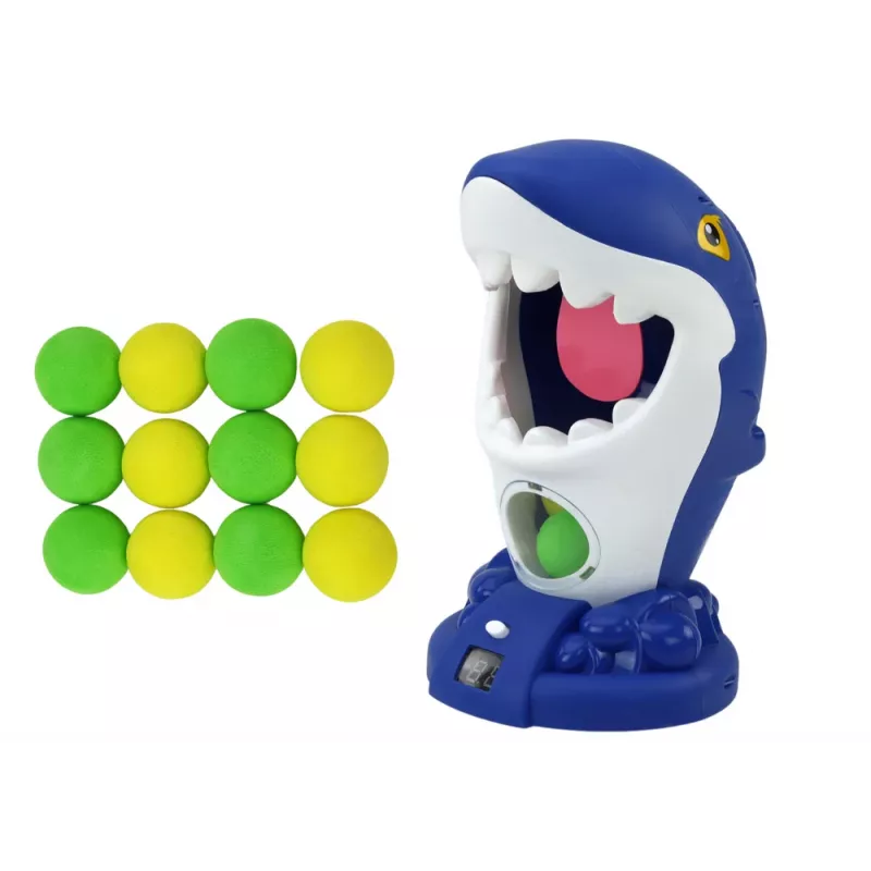 LEAN TOYS Jogo de arcada Tubarão Pistola de bolas