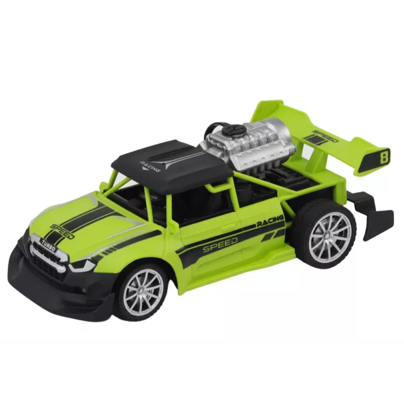 LEAN TOYS Carro RC Sentence 1:20 Efeito de fumo Luzes Verde