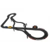 LEAN TOYS Pista de corrida 2 carros Comando Slotcars