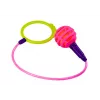 LEAN TOYS Skipper Hula Hop Corda de saltar, Rosa, LED