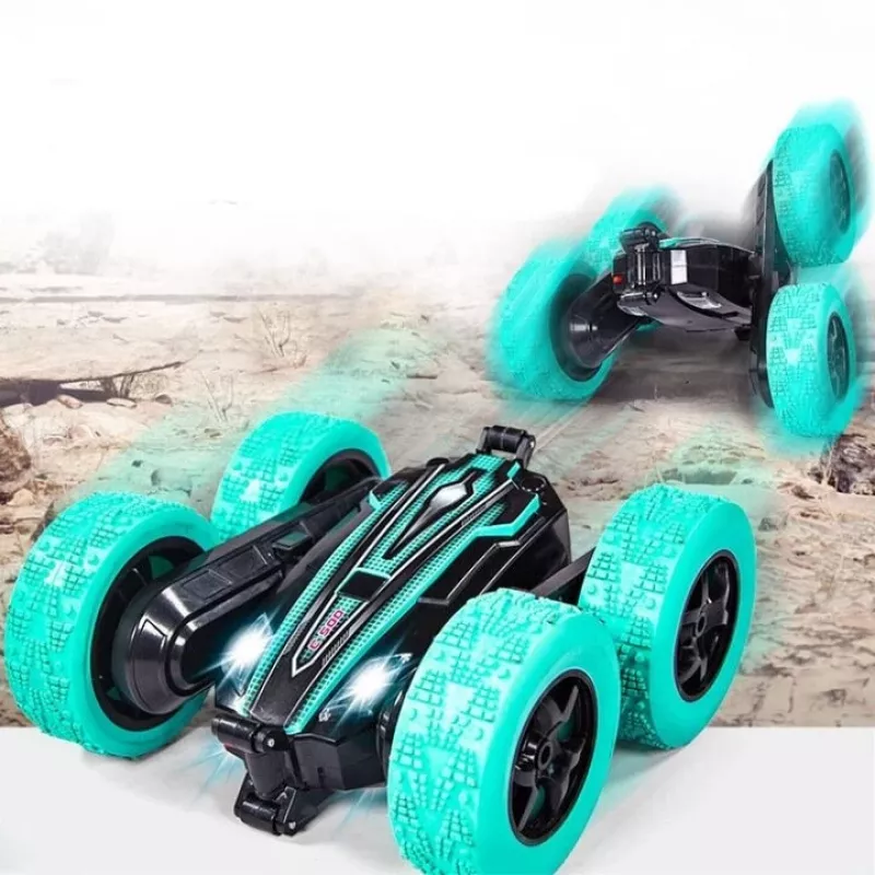 LEAN TOYS Twister Stunt Car Controlo por gestos Telecomando Azul