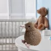 LEAN TOYS Peluche Kiwi Pássaro Peluche Mascote Peluche Castanho-escuro 25cm