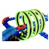 LEAN TOYS Pista de corrida que brilha no escuro, com loopings e carro telecomandado