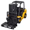 LEAN TOYS Empilhadora Telecomandada RC 2,4G Palete Amarelo