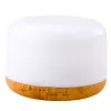 LEAN Humidificador Difusor Aromaterapia LED Luz Noturna Telecomando 300ml