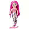 LEAN TOYS Peluche Sereia de Pelúcia Cauda Holográfica Rosa 48cm