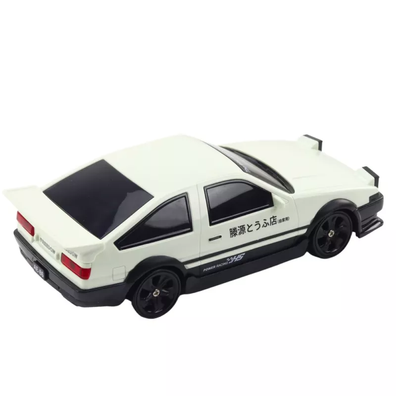 LEAN TOYS Carro Desportivo de Drift com Rodas Intermutáveis Telecomandado RC 4WD Branco