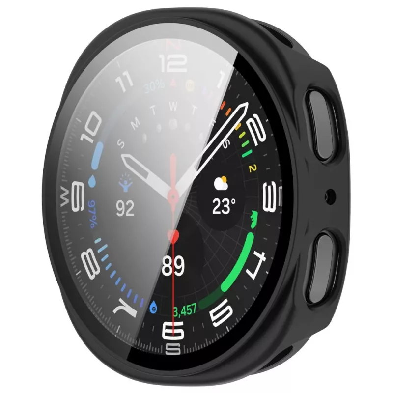 Tech-Protect Defense para Samsung Galaxy Watch 8 / 9 (40 mm) preto mate