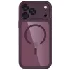 TECH-PROTECT MAGPEAK MAGSAFE CC IPHONE 17 PRO / 18 PRO DARK CHERRY/TRANSPARENTE