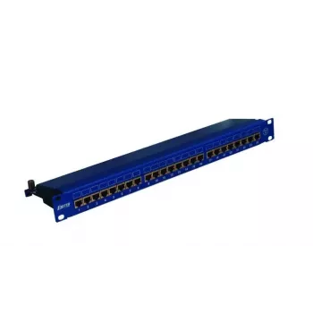 EMITERNET Painel 19, 24xRJ45 STP cat.6 (1U) com Gestão de Cabos, azul DCN/PPFA674EKS248C6