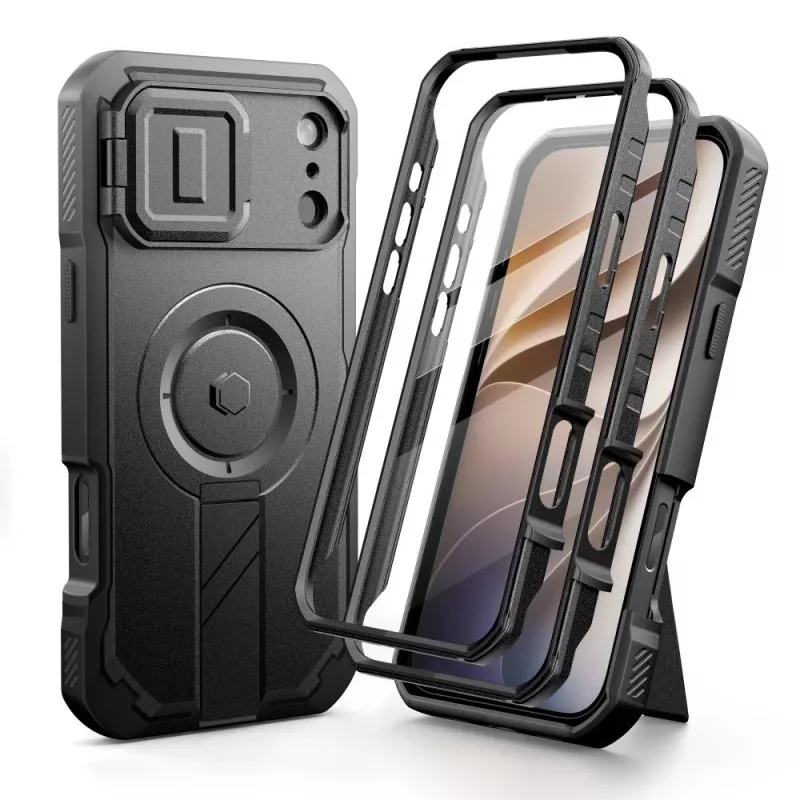 TECH-PROTECT KEVLAR MAGSAFE 2-SET IPHONE 17 PRO / 18 PRO PRETO