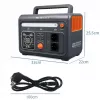 Estação de energia portátil Orllo 1200W/1500W armazenamento de energia LIFEPO4 EVE