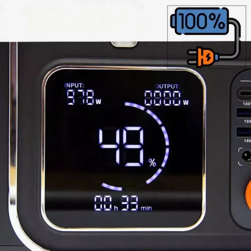 Estação de energia portátil Orllo 1200W/1500W armazenamento de energia LIFEPO4 EVE