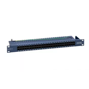 EMITERNET 19 Painel telefónico/ISDN 50xRJ45 (1U) azul FN/TEL/FA850KT5084BK