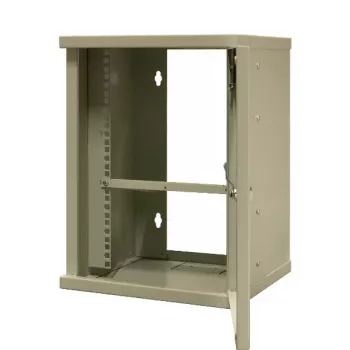 EMITER EM/SH02B5412-08 Armário de rede de parede 19 polegadas 12U Light Series, porta de vidro temperado, 550×450×590 mm