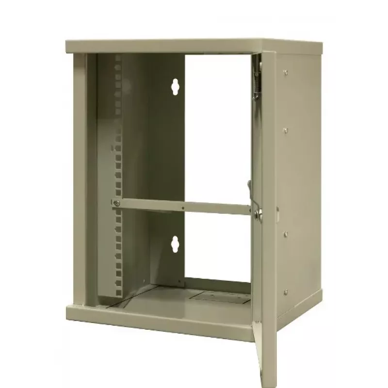 EMITER EM/SH02B5412-08 Armário de rede de parede 19 polegadas 12U Light Series, porta de vidro temperado, 550×450×590 mm