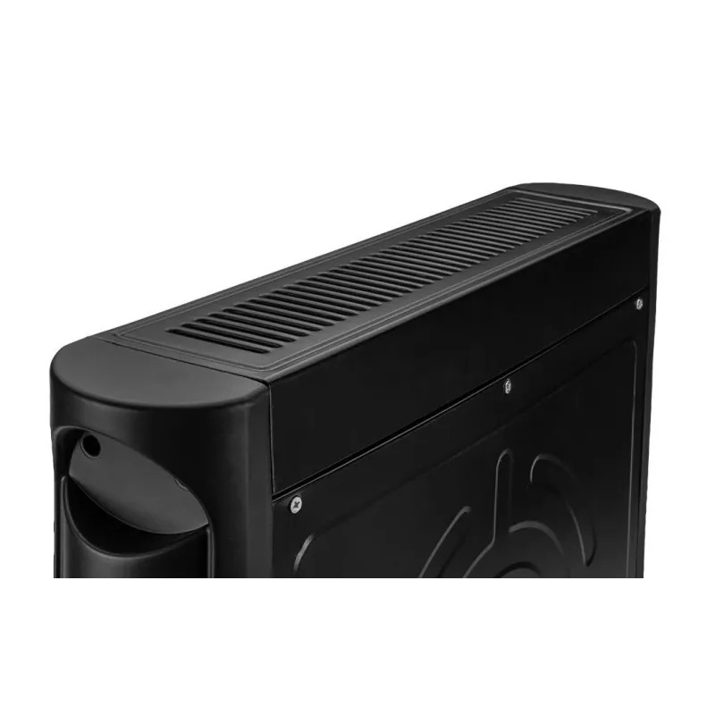NEO Tools 90-111 Aquecedor elétrico 3000W PTC cerâmico com termostato ajustável, 2 níveis de aquecimento, proteção contra sobreaquecimento, IP20, caixa metálica, portátil