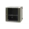 EMITER EM/AH6512 Armário de rede de parede 12U, 600×550×635 mm, porta de vidro