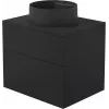 DEANTE SDNB6SNU4B Móvel suspenso para lavatório com lavatório de granito integrado 360 mm branco