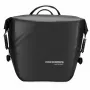 Bolsa de bicicleta Rockbros AS-003-1BK impermeável com alça de ombro, montagem à frente/atrás 10-14 l - preto