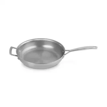 Frigideira de aço inoxidável de 3 camadas LE CREUSET sem revestimento Ø28 cm