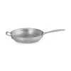 Frigideira de aço inoxidável de 3 camadas LE CREUSET sem revestimento Ø28 cm