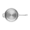 Frigideira de aço inoxidável de 3 camadas LE CREUSET sem revestimento Ø28 cm