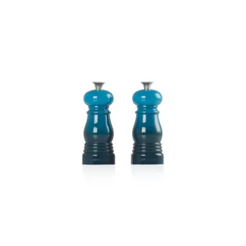 Conjunto de saleiro e pimenteiro Le Creuset 11 cm azul