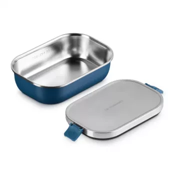 LE CREUSET Lancheira ON THE GO 900 ml azul