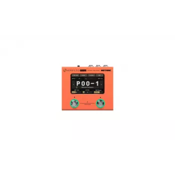 Hotone Ampero Mini (laranja) - multiefeitos para guitarra