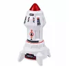 Conjunto espacial LEAN TOYS foguetões vaivém astronautas módulo luzes sons