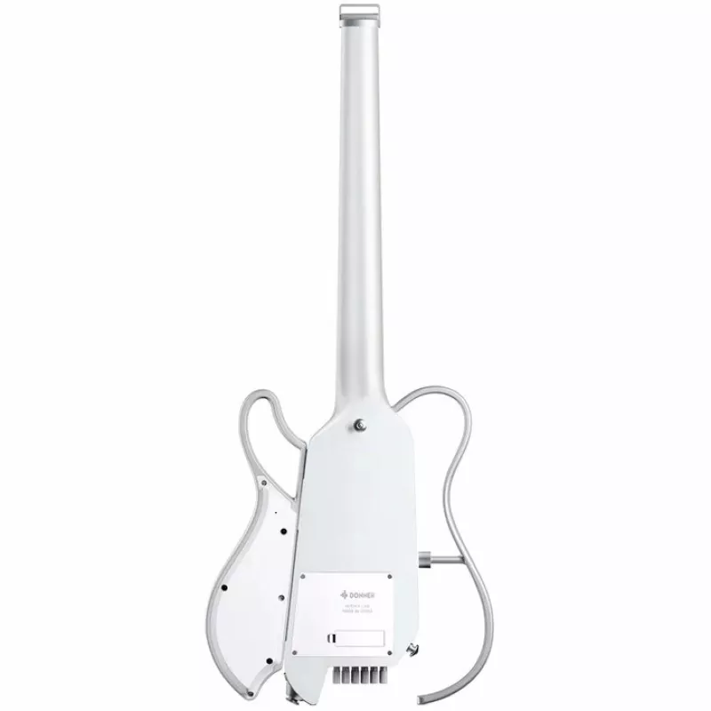 DONNER-HUSH-X-LIVE-WHITE - Guitarra elétrica com altifalante incorporado