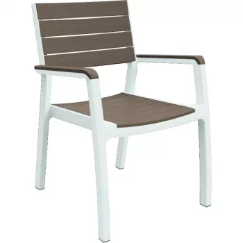 Poltrona KETER Harmony branco/bege