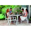 Poltrona KETER Harmony branco/bege