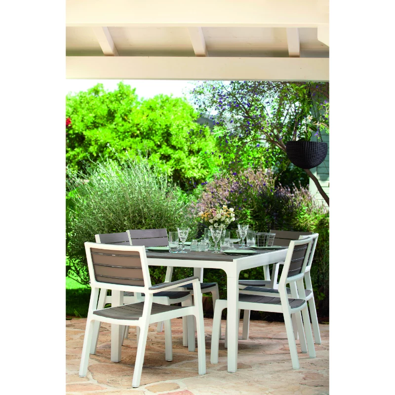 Poltrona KETER Harmony branco/bege