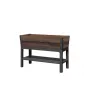 Vaso de planta KETER Deco Elevated Garden Bed 48L nogueira