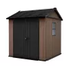 Casa de jardim KETER Newton Plus 7x7.5 castanho
