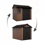 Casa de ferramentas KETER Newton Plus 9x7.5 castanho