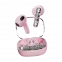 Auscultadores True Wireless In-Ear DELTACO Streetz T150-PNK, Bluetooth 5.3, Transparent Pink