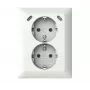 Tomada dupla USB ABB 202EUJRB2USBC-914 Safety+ 2x USB C 2TKA00006018