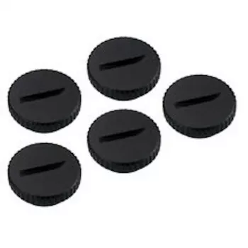 Tampões de fecho Koolance, G1/4 polegadas, latão - pack de 5, preto