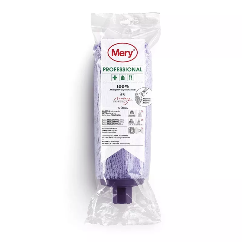 Cabeça de escova substituível MERY microfibra Professional 26,5cm 200gr