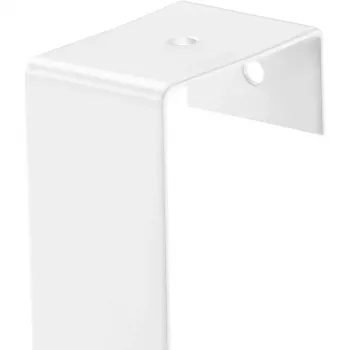 Cabide de porta RAYEN para pendurar / 5 ganchos / branco