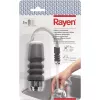 RAYEN 01083003 Filtro de água para torneira ajustável – Cerâmica multifásica, carvão ativado e algodão PP, instalação sem ferramentas, encaixe universal
