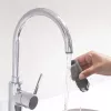 RAYEN 01083003 Filtro de água para torneira ajustável – Cerâmica multifásica, carvão ativado e algodão PP, instalação sem ferramentas, encaixe universal
