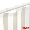 Cortinado de duche RAYEN 180x200cm branco/bege, PEVA