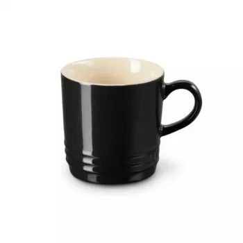 LE CREUSET Caneca de grés 350 ml preto