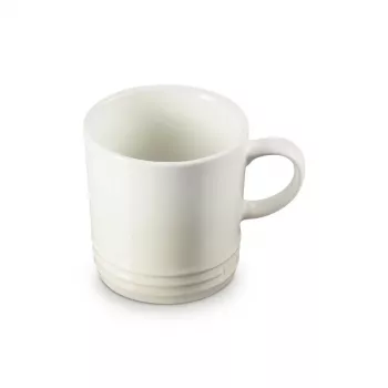 LE CREUSET Caneca de grés 350 ml bege